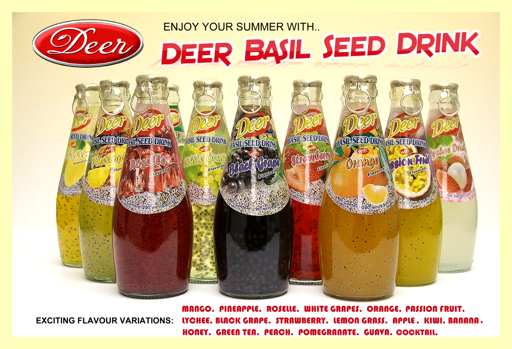 Deer Basil seeds drink